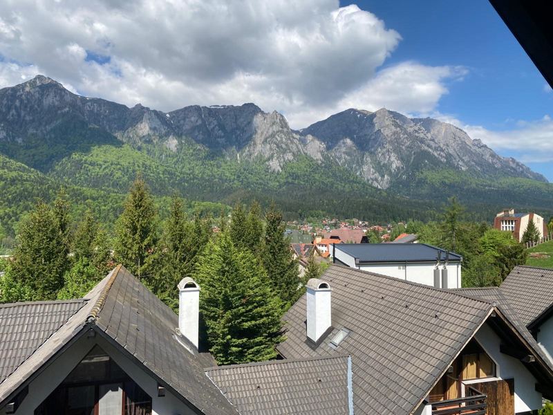 Bucegii, de pe balcon
